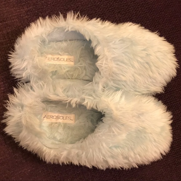AEROSOLES Shoes Tumbled Plush Clog Slippers By Aerosoles Poshmark